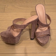 ハイヒール ミュール サンダル キャバ嬢　36の画像