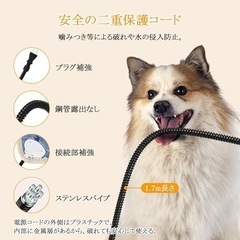 ペット用ホットカーペット 犬 猫 30℃～60℃温度調節 12段階タイマー機能の画像