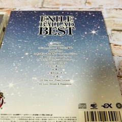 【EXILE】ASIA、EXILE BALLAD BEST、愛すべき未来への画像