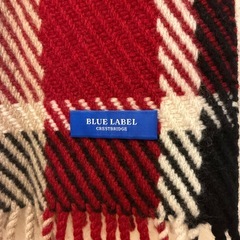 【カシミヤ50%！】【未使用品！】BLUE LABEL マフラーの画像