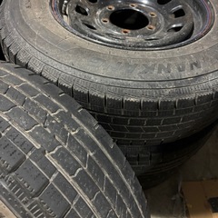Nankang 15インチ ホイールセット スノータイヤ4本
の画像