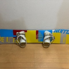 DELION スノーボード ビンディングセット マルチカラーの画像