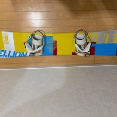 DELION スノーボード ビンディングセット マルチカラーの画像