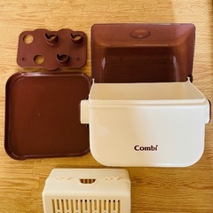 除菌じょーずα 、哺乳瓶・乳首セット Combi 電子レンジ除菌の画像