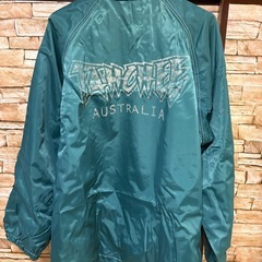 メンズ コーチジャケット グリーン XLの画像