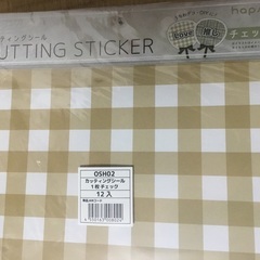 カッティングシート12枚　新品　未開封の画像