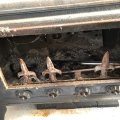 中古　
薪ストーブの画像