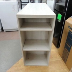 収納付きデスク カウンター 幅120x奥行42.5x高さ85.5cm ホワイトウォッシュの画像