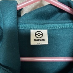 【最終価格】ポケモン パーカー 4Lの画像