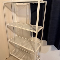 IKEAラック(ホワイト)の画像