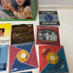 　昭和　レコード　泳げたい焼きくん　坂本九　明日があるさの画像