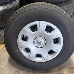 ハイエース 新車外し DUNLOP 195/80/15タイヤセットの画像