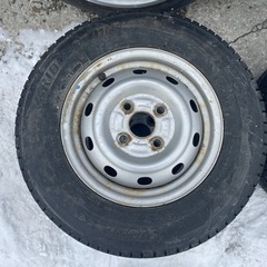 ブリヂストン製　スタッドレス　12インチ　4本セット　の画像