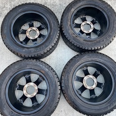 18インチ KEELER キーラー 265/60R18 GEOLANDAR I/T-S (ジオランダー・アイティーエス) タッドレスタイヤ Weds  プラド サーフの画像