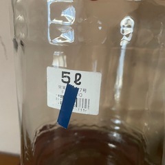 果実酒などに(ガラス製)５ℓの画像