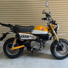 モンキー １２５ JB02 希少人気バナナイエロー 自賠責令和８年７月迄 即乗り IRC TGバリ山 下取り 車両交換可能 グロム エイプ カブ CT125 の画像
