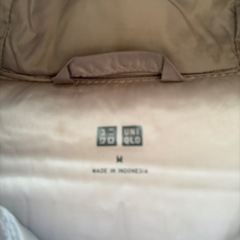 UNIQLO ダウンジャケット　M(子供サイズ)の画像