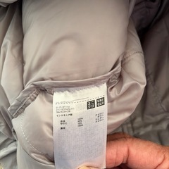 UNIQLO ダウンジャケット　M(子供サイズ)の画像