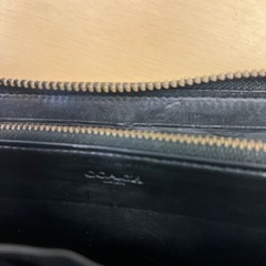 Coach レザーメンズ長財布の画像