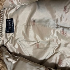 ERIFORT リアルファーコート 毛皮 キャメル 11号の画像