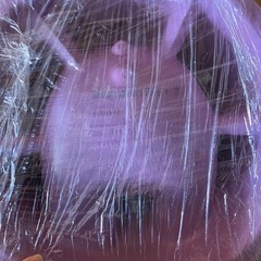 バンボ ベビーチェア 紫の画像