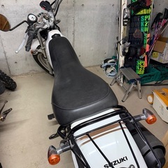 スズキ バンバン200 キャブ車　キャリア&サイドバックサポート付き！の画像