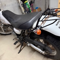 スズキ バンバン200 キャブ車　キャリア&サイドバックサポート付き！の画像