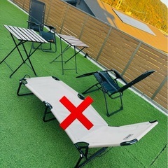 アウトドアテーブル、イスなどの画像