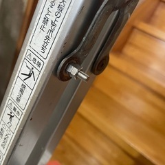 12/29最終値下げ　アルミ　３尺脚立　補修ありの画像