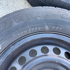 タイヤホイール　14インチの画像