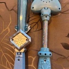 お取引中　
ディズニープリンセス　シンデレラ&エルサ　ステッキの画像