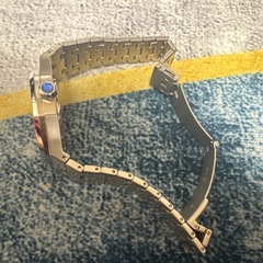 TECHNOS クォーツ　シルバー 腕時計の画像