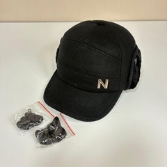 決まりました　フロンティアキャップ　イヤーフラップ付き 冬用 防寒 釣り 登山 帽子　頭保護　男女兼用✨　の画像