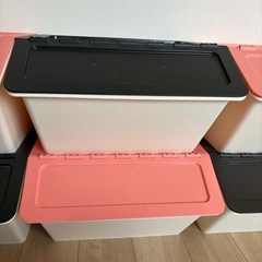 スタックストー 
ペリカン　ボックス ワイド4個セット＆スリム2個セットの画像