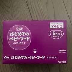 ※賞味期限2026/01/14 森永　初めてのベビーフードの画像