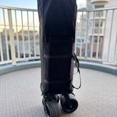 大容量折りたたみカート　アウトドアにの画像