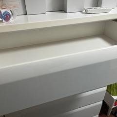 ニトリ　シロ　洋服ダンスの画像