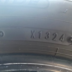 ダンロップ155/65R14 2本　2024製造の画像