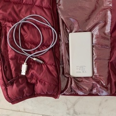 電熱ヒーターブルゾンの画像