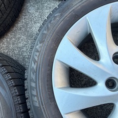 トヨタ純正アルミホイールタイヤ付　スタッドレス　　　の画像