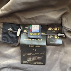 Moorer SIROダウンジャケット 46 ブラックの画像