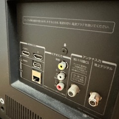 32型テレビ　REGZAの画像