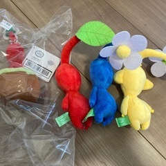 ピクミン　ぬいぐるみマスコットの画像