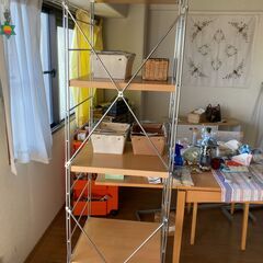 【美品】おしゃれなラック（引取必要。引取日限定）の画像