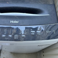 洗濯機　　ハイアール　5.5キロの画像