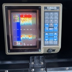ヤマハナビゲーターボックス付き魚探の画像