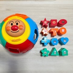 美品　アンパンマン　育脳ボールパズル　育脳まるまるパズルの画像
