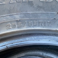 265/65R17スタッドレスタイヤの画像