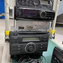 【ジャンク】カーオーディオ１１個　の画像