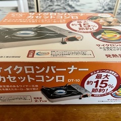 ガスコンロ　(一回のみ使用)の画像